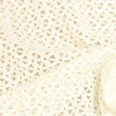 现货染色涤棉蕾丝服装面料