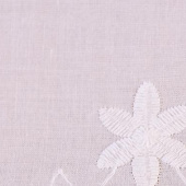 全棉棉布剪布裙边 高档女装面料 轻薄透气服装面料