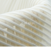 服装面料染色经编涤纶直条网眼布