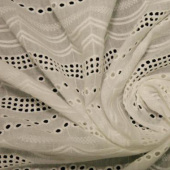服装面料梭织绣花全棉精品大机绣