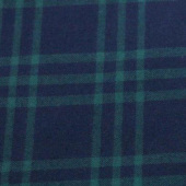 现货色织磨毛梭织全棉格子布服装面料