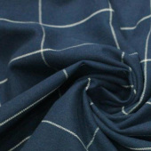 现货色织磨毛梭织全棉格子布服装面料