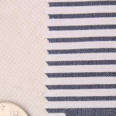 热销经典锦粘罗缎条子布批发现货 尼龙人棉弹力色织条子衬衫布料现货