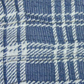 棉R针织色织工艺幅宽175CM服装面料粗针大方格