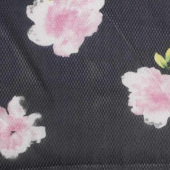 全涤梭织菱形格印花女装裙子面料