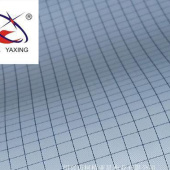 防静电网格100D0.5CM格子面料工作服