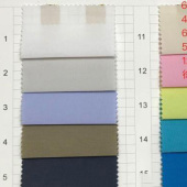 现货涤棉弹力65/35服装面料染色，颜色多样