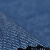 70T30C涤棉无弹素色牛仔布 深色男女牛仔裤装裙料童装面料批发