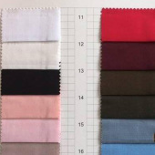 全棉高密斜纹仿天丝现货服装面料