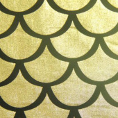 服装面料烫金工艺涤氨混纺针织烫金布