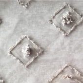 剪花布菱形格 时尚女装全涤面料 女装连衣裙上衣面料