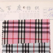 现货全棉色织布 女装衬衫格子布