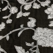 阳离子剪花 花朵全涤面料 女装连衣裙舒适亲肤面料