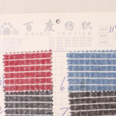 现货全棉色织布 女装衬衫格条子子布