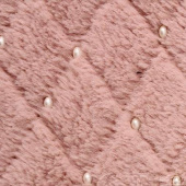 新款现货小兔毛超柔高档服装绒布 优质兔毛钉珠女装裙装面料