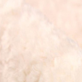 凌梦花全涤针织仿毛面料 人造仿皮草 皮毛一体 复合皮草面料