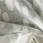 椭圆点有光丝剪花面料 大量现货供应 女装连衣裙上衣裙子面料