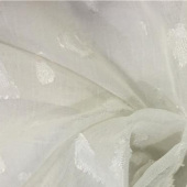 有光丝剪花 大小方块图案 连衣裙上衣裙子精品面料