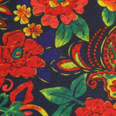针织提花 全涤针织面料 服装用布 厂家直销