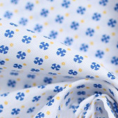 现货涤棉格子印花布 11076衬衫服装手袋箱包里布面料