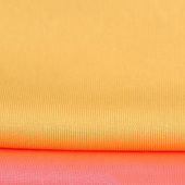 现货供应涤纶针织布 牛奶丝拉架服装布料 时尚长袖T恤时装布料