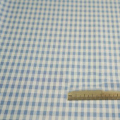 涤纶色织弹力格子布 全涤格子衬衫面料 四季通用男女装面料