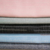 4446现货TR色织条纹布 春秋竖条涤粘时装面料 高档女装面料