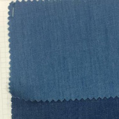 全棉丝光牛仔 衬衣面料 春夏新款 现货销售 薄款牛仔布