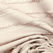 现货复合丝剪花 连衣裙上衣套装面料 条纹女装时尚经典