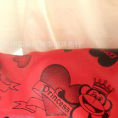 仿真丝190T印花 涤纶女装连衣裙2018新款面料批发 箱包辅料