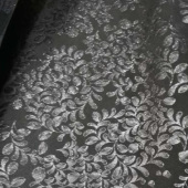 柯桥厂家直销烫金面料花型多选