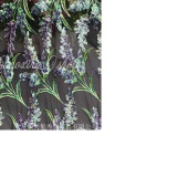 平绣晶片 凤尾花 婚纱/礼服 裙装面料