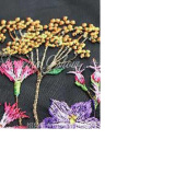 激光绣定位印花 碎花 婚纱/礼服 裙装面料