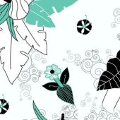 春夏季印花布料 数码印花服装面料厂家批发