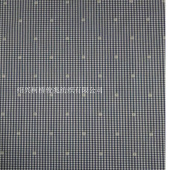 2016 款60S锦棉色织格子布 蓝白格衬衫布面料样