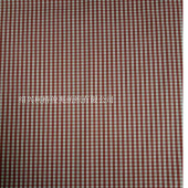 60S涤棉色织格子布 格子纹衬衫布 服装面料轻薄透气款