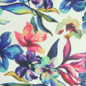 针织提花数码印花布 服装面料