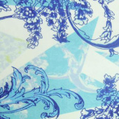 针织提花数码印花布 服装面料