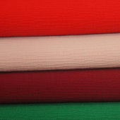 现货全涤染色百叶绉服装面料