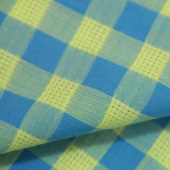现货全棉色织格子服装面料
