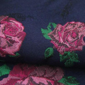 现货色织提花服装面料涤纶布