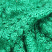 现货染色针织粗针服装面料