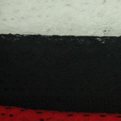 现货染色针织蕾丝服装面料