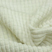 无弹100%涤 染色梭织4.5条玉米提家纺服装面料