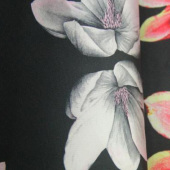 现货全涤印花服装面料