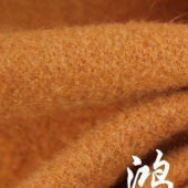 现货针织染色玛海绒服装面料