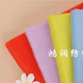 现货针织染色双面呢服装面料