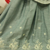 全面绣花布 梭织服装面料