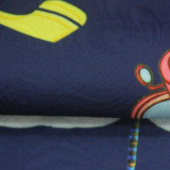 现货数码印花服装面料