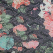 现货印花服装面料